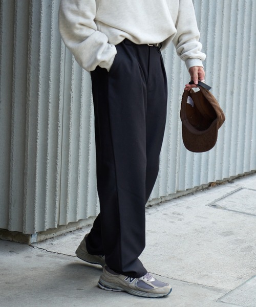 CIAOPANIC TYPY（チャオパニックティピー）の「ワークチノスタイルアップパンツ（チノパンツ・メンズ・ブラック/カーキ/グレー/ブラウン・MEDIUM/LARGE）」の6枚目の写真