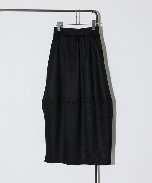 MAISON BREEZE reveur（メゾンブリーズレヴール）の「【MAISON BREEZE reveur】ツイードコクーンスカート　DTK（スカート・レディース・ブラック/グレー/ブラウン・FREE）」の11枚目の写真