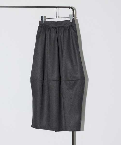 MAISON BREEZE reveur（メゾンブリーズレヴール）の「【MAISON BREEZE reveur】ツイードコクーンスカート　DTK（スカート・レディース・ブラック/グレー/ブラウン・FREE）」の21枚目の写真