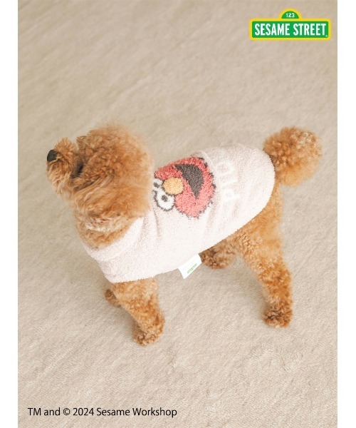 GELATO PIQUE エルモ セサミストリート 犬服 ピンク ジェラピケ GELATO PIQUE エルモ セサミストリート 犬服 ピンク ジェラピケ