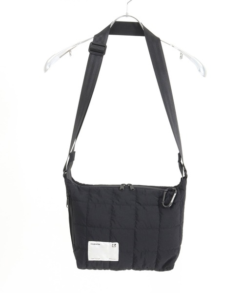 ADAM PATEK（アダムパテック）の「【ADAMPATEK】square quilt middle shoulder bag/スクエアキルトミディアムショルダーバッグ（ショルダーバッグ・メンズ・カーキ/ブラック/グレー・FREE）」の14枚目の写真
