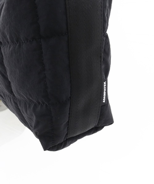 ADAM PATEK（アダムパテック）の「【ADAMPATEK】square quilt middle shoulder bag/スクエアキルトミディアムショルダーバッグ（ショルダーバッグ・メンズ・カーキ/ブラック/グレー・FREE）」の19枚目の写真