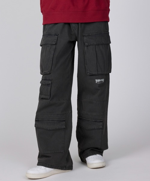 【セール】【THRASHER】デニム 9ポケットカーゴパンツ(カーゴパンツ)|THRASHER(スラッシャー) 【セール】【THRASHER】デニム 9ポケットカーゴパンツ(カーゴパンツ)|THRASHER(スラッシャー)