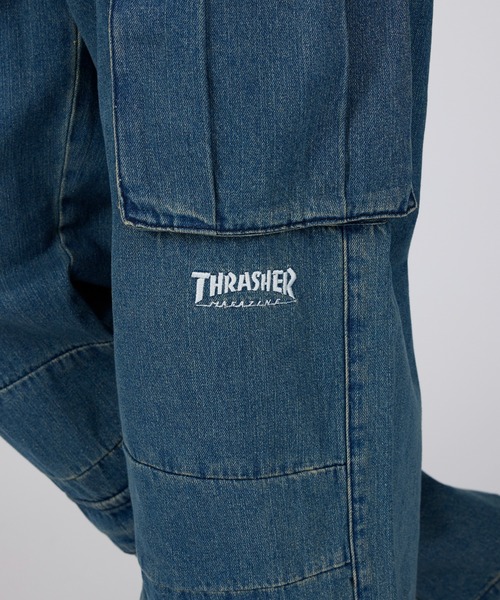 【セール】【THRASHER】デニム 9ポケットカーゴパンツ(カーゴパンツ)|THRASHER(スラッシャー) 【セール】【THRASHER】デニム 9ポケットカーゴパンツ(カーゴパンツ)|THRASHER(スラッシャー)