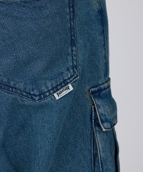 【セール】【THRASHER】デニム 9ポケットカーゴパンツ(カーゴパンツ)|THRASHER(スラッシャー) 【セール】【THRASHER】デニム 9ポケットカーゴパンツ(カーゴパンツ)|THRASHER(スラッシャー)