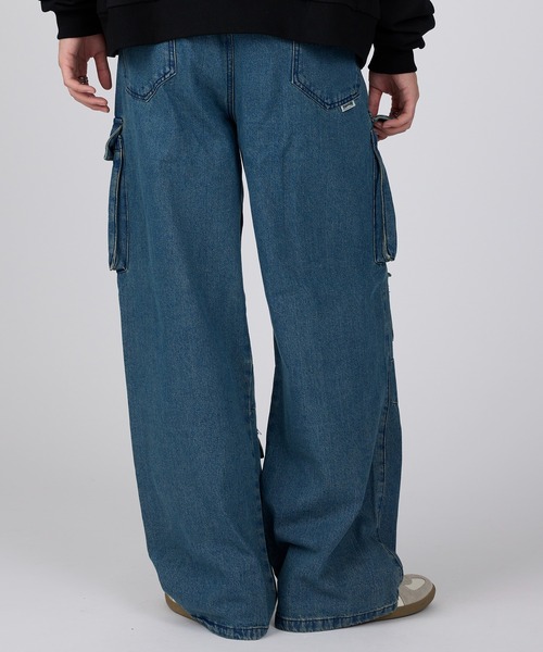 【セール】【THRASHER】デニム 9ポケットカーゴパンツ(カーゴパンツ)|THRASHER(スラッシャー) 【セール】【THRASHER】デニム 9ポケットカーゴパンツ(カーゴパンツ)|THRASHER(スラッシャー)