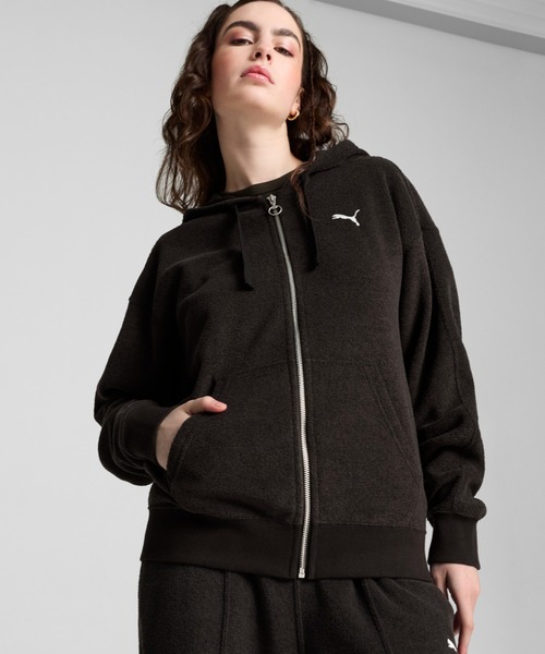【セール】PUMA プーマ ウィメンズ ハー ウィンターライズ フルジップ フーディー（その他アンダーウェア/インナー）｜PUMA（プーマ）