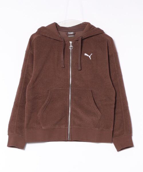 PUMA(プーマ)の「PUMA プーマ ウィメンズ ハー ウィンターライズ フルジップ フーディー(パーカー・レディース・ブラウン/グレー系その他/ブラック・MEDIUM/SMALL/X-LARGE/LARGE)」の18枚目の写真