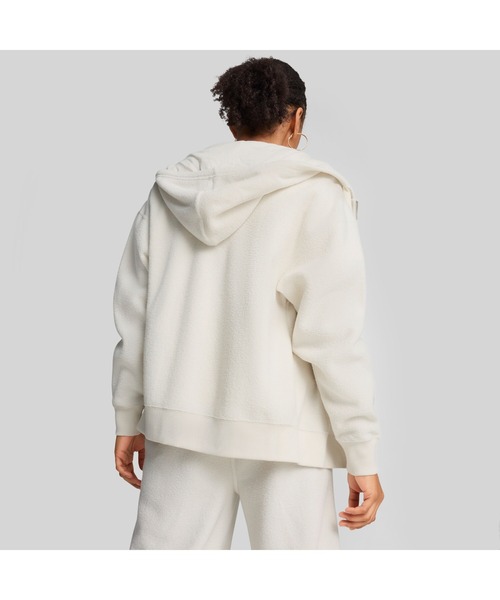 PUMA(プーマ)の「PUMA プーマ ウィメンズ ハー ウィンターライズ フルジップ フーディー(パーカー・レディース・ブラウン/グレー系その他/ブラック・MEDIUM/SMALL/X-LARGE/LARGE)」の6枚目の写真
