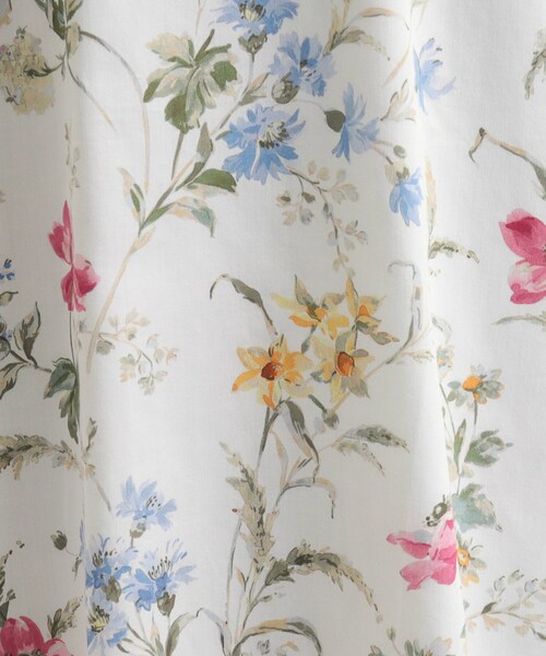 LAURA ASHLEY（ローラアシュレイ）の「ポピー メドウ柄 エプロン（エプロン・レディース・アイボリー系/ライトグレー系・00）」の6枚目の写真