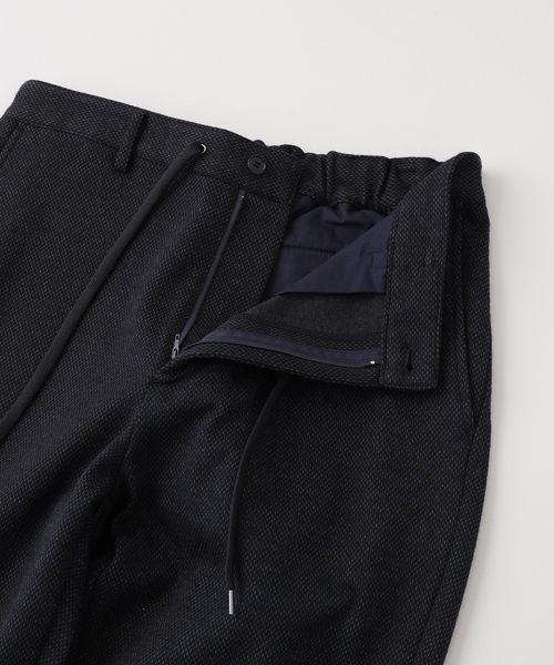 JOURNAL STANDARD(ジャーナルスタンダード)の「ウールジャージー イージーテーパードパンツ(スラックス・メンズ・ブラック系その他/ブラウン/ネイビー・SMALL/MEDIUM/LARGE)」の5枚目の写真