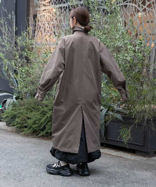 SENSE OF PLACE by URBAN RESEARCH（センスオブプレイスバイアーバンリサーチ）の「ハンティングロングコート（その他アウター・レディース・モカ/ブラック・ONE）」の21枚目の写真