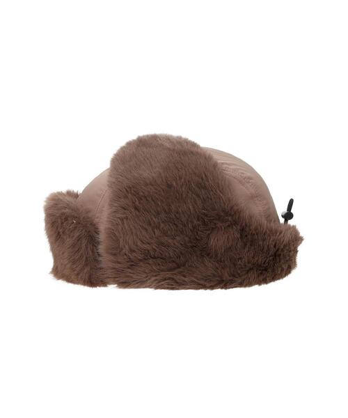 Samansa Mos2（サマンサ モスモス）の「フライトキャップ（ハット・レディース・モカ/オフホワイト・F）」の16枚目の写真