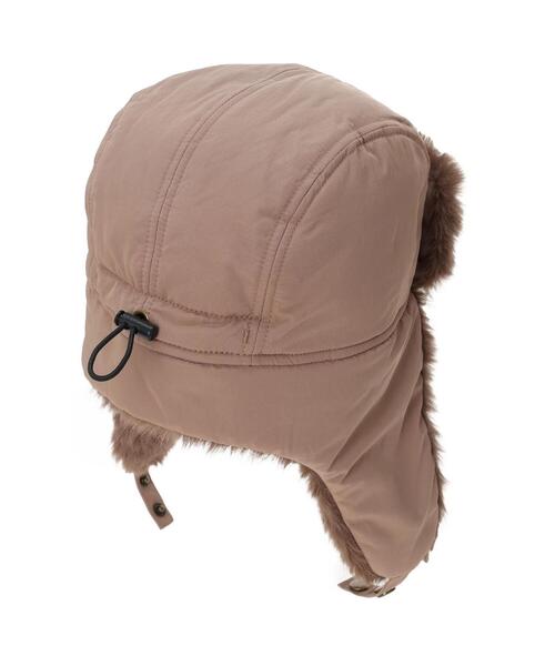 Samansa Mos2（サマンサ モスモス）の「フライトキャップ（ハット・レディース・モカ/オフホワイト・F）」の20枚目の写真