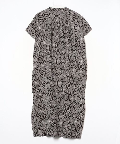 Brocante / ブロカント インドプリントフロンセワンピース Brocante