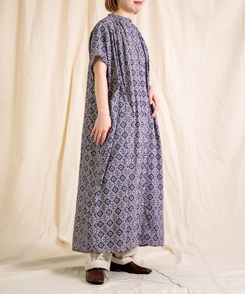 BROCANTE ブロカント インドプリント フロンセワンピース 37-270x-01a.jpg