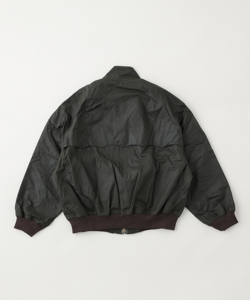 Barbour(バブアー)の「Barbour × BARACUTA wax jacket(ブルゾン・メンズ・ダークグリーン/ブラック・SMALL/MEDIUM)」の3枚目の写真