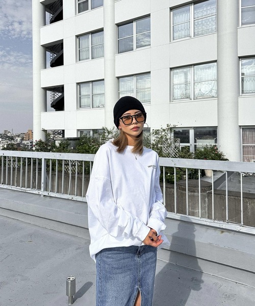 FLEX（フレックス）の「square frame sunglasses / スクエアフレーム サングラス（サングラス・レディース・グレー/オレンジ/グリーン・FREE）」の10枚目の写真