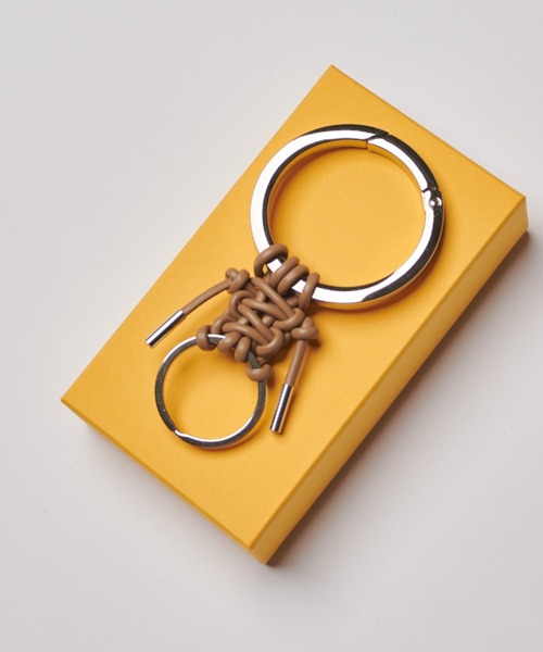 ITTI(イッチ)の「【ITTI/イッチ】cristy knotman ring(キーケース/キーアクセサリー・メンズ・ブラック/アイボリー/バーガンディー/グレー系その他/ブルー系その他・FREE)」の14枚目の写真