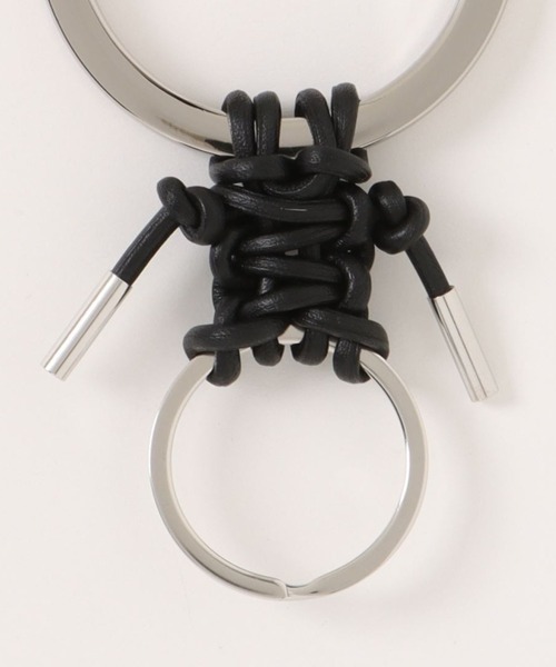 ITTI(イッチ)の「【ITTI/イッチ】cristy knotman ring(キーケース/キーアクセサリー・メンズ・ブラック/アイボリー/バーガンディー/グレー系その他/ブルー系その他・FREE)」の12枚目の写真