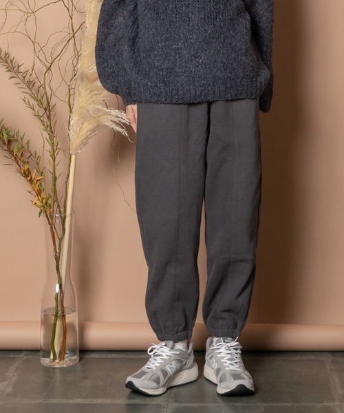 Bou Jeloud（ブージュルード）の「ｽｳｪｯﾄﾊﾟﾝﾂ（スウェットパンツ・レディース・ブラック/アイボリー/チャコールグレー・38）」の15枚目の写真