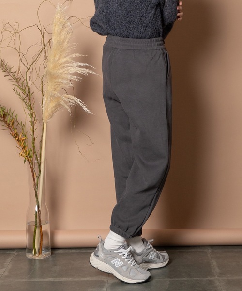 Bou Jeloud（ブージュルード）の「ｽｳｪｯﾄﾊﾟﾝﾂ（スウェットパンツ・レディース・ブラック/アイボリー/チャコールグレー・38）」の20枚目の写真