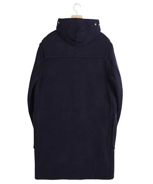Gloverall（グローバーオール）の「GLOVERALL / グローバーオール：MONTY DUFFLE COAT：MS5850-52[MUS]（ダッフルコート・メンズ・ブラック/ネイビー・M/S）」の9枚目の写真