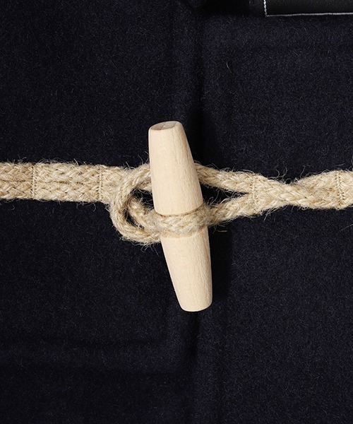 Gloverall（グローバーオール）の「GLOVERALL / グローバーオール：MONTY DUFFLE COAT：MS5850-52[MUS]（ダッフルコート・メンズ・ブラック/ネイビー・M/S）」の10枚目の写真