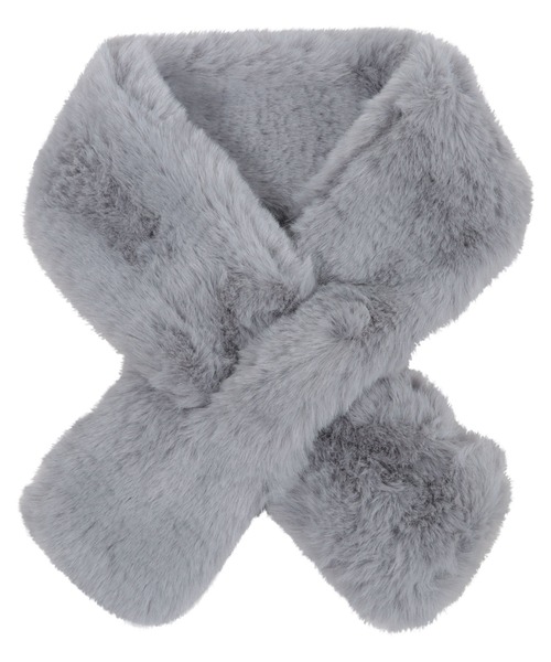 KOBE LETTUCE（コウベレタス）の「フェイクファーミニティペット（マフラー・レディース・ブルー/ベージュ/ライトグレー/チャコール/モカ/アイボリー・FREE）」の11枚目の写真