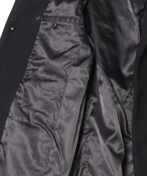 BACK NUMBER（バックナンバー）の「【BACK NUMBER】サーモライトチェスターコート（チェスターコート・メンズ・ブラック/ダークグレー・M/L/XL/XXL）」の19枚目の写真