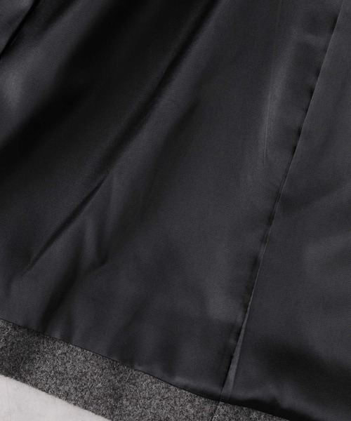 BACK NUMBER（バックナンバー）の「【BACK NUMBER】サーモライトチェスターコート（チェスターコート・メンズ・ブラック/ダークグレー・M/L/XL/XXL）」の14枚目の写真
