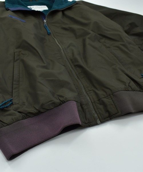 Columbia(コロンビア)の「【ヴィンテージ古着】90’s Columbia フリースライナー ナイロンジャケット(ナイロンジャケット・メンズ・カーキ・X-LARGE)」の9枚目の写真
