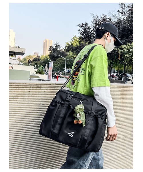 セール】【A4対応】フロントポケット2WAYボストンバッグ【多機能