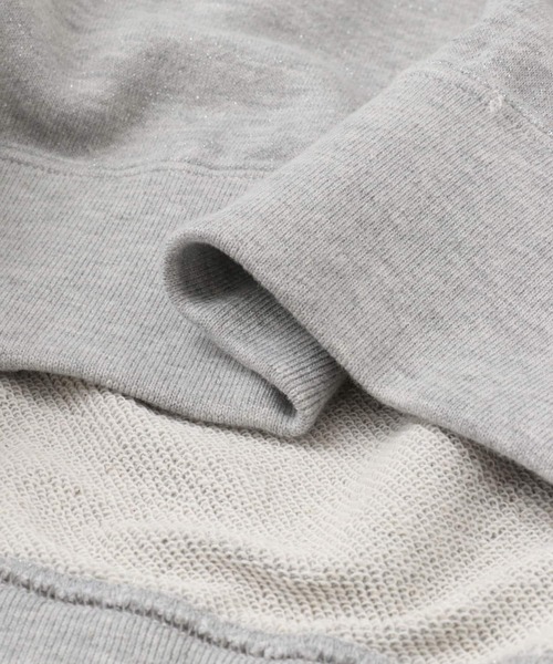 SENSE OF PLACE by URBAN RESEARCH（センスオブプレイスバイアーバンリサーチ）の「『別注』SHUHEI KOKI×SENSE OF PLACE　ラメスウェット（スウェット・メンズ・チャコールグレー/グレー・MEDIUM/LARGE）」の20枚目の写真