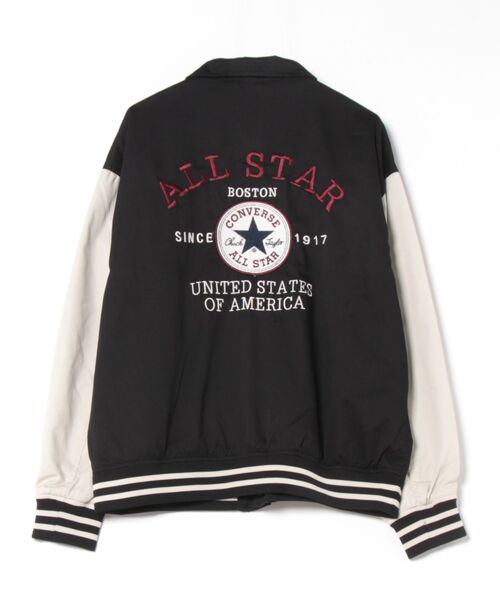 CONVERSE(コンバース)の「【CONVERSE】 襟付きスタジアムジャケット(スタジャン・メンズ・ブラック系その他/ブラック/インディゴブルー・M/L/XL)」の20枚目の写真