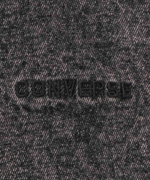 CONVERSE(コンバース)の「【CONVERSE】 襟付きスタジアムジャケット(スタジャン・メンズ・ブラック系その他/ブラック/インディゴブルー・M/L/XL)」の6枚目の写真