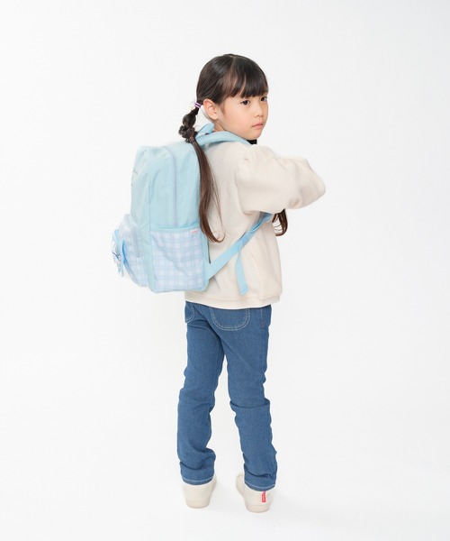 Kids Foret(キッズフォーレ)の「スパンコールリボン付リュック(バックパック/リュック・キッズ・ラベンダー/サックスブルー・M/L)」の18枚目の写真