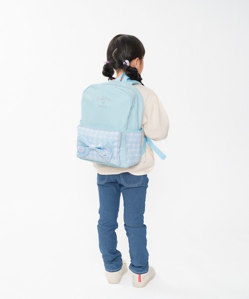 Kids Foret(キッズフォーレ)の「スパンコールリボン付リュック(バックパック/リュック・キッズ・ラベンダー/サックスブルー・M/L)」の19枚目の写真