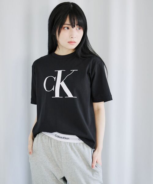 セール】CK ロゴ ボクシーTシャツ（Tシャツ/カットソー