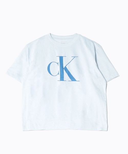   - 【ラスト1点】カルバンクライン　ロゴプリントボクシーTシャツ　Mサイズ Calvin Klein - 【ラスト1点】カルバンクライン ロゴプリント