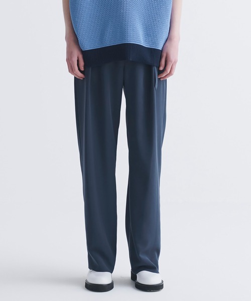 Dry Karsey 1Tuck Wide Pant with Long Belt（スラックス