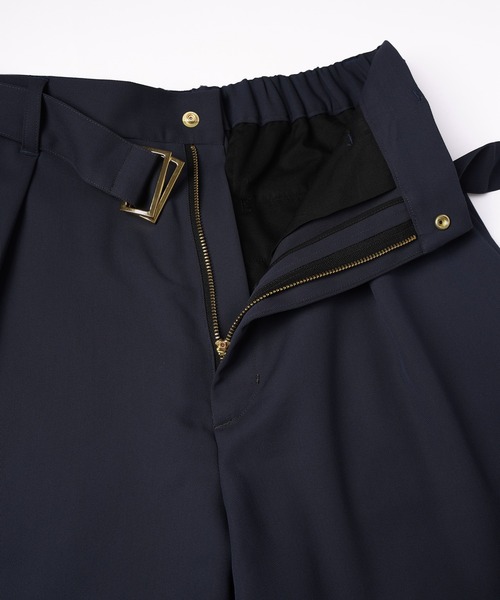 セール】Dry Karsey 1Tuck Wide Pant with Long Belt