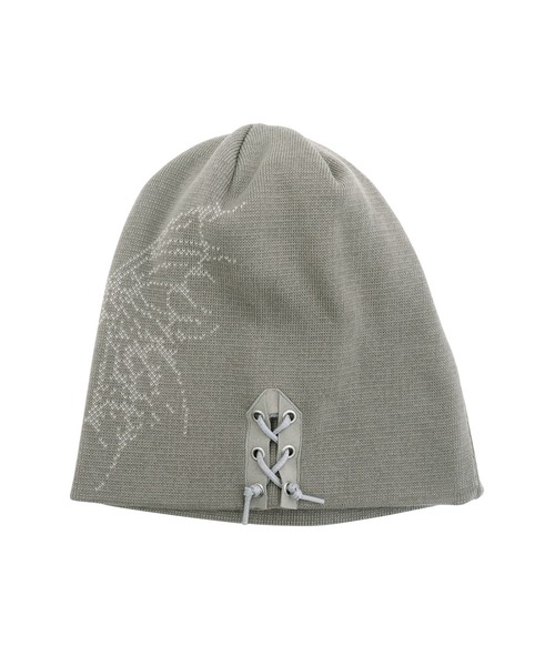 TORNADO MART（トルネードマート）の「TORNADO MART∴バタフライジャカードニットキャップ（ニットキャップ/ビーニー・メンズ・ブラック/グレー系その他・F）」の5枚目の写真