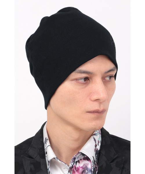 TORNADO MART（トルネードマート）の「TORNADO MART∴バタフライジャカードニットキャップ（ニットキャップ/ビーニー・メンズ・ブラック/グレー系その他・F）」の11枚目の写真