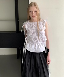 LONSLAN（ロンスラン）の「シアーニットカットソー LON24a082