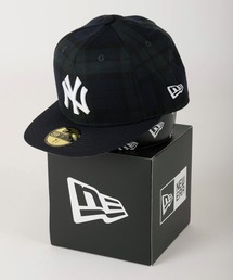 NEW ERA（ニューエラ）の「【NEW ERA/ニューエラ】59FIFTY 中津川吾郎コラボ コレクション ニューヨーク・ヤンキース ロゴ刺繍 ブラックウォッチ キャップ/ユニセックス（キャップ・レディース）」