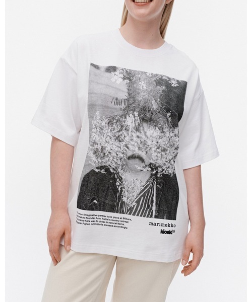 marimekko（マリメッコ）の「【kioski】Nopeus Ketun / t-shirt（Tシャツ/カットソー・レディース・ホワイト・X-SMALL/MEDIUM/SMALL/LARGE）」の4枚目の写真