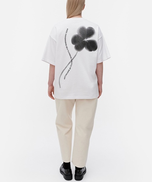 marimekko（マリメッコ）の「【kioski】Nopeus Ketun / t-shirt（Tシャツ/カットソー・レディース・ホワイト・X-SMALL/MEDIUM/SMALL/LARGE）」の5枚目の写真