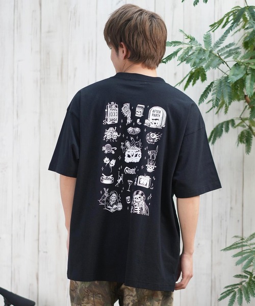 LURKING CLASS(ラーキングクラス)の「【ムラサキスポーツ限定】LURKING CLASS/ラーキングクラス 半袖Tシャツ バックプリント ST25STM05(Tシャツ/カットソー・メンズ・ホワイト/ブラック・XL/L/M)」の12枚目の写真