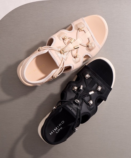 HIMIKO（ヒミコ）の「【HIMIKO】カバードスポサン/657204（サンダル・レディース・ブラック/アイボリー/ベージュ・X-SMALL/MEDIUM/LARGE/SMALL/X-LARGE/XX-LARGE）」の11枚目の写真